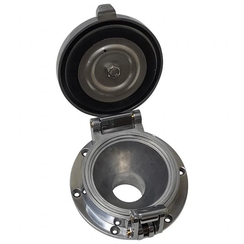 Tank's Inc. FN-SFC Large Polished Aluminum Shelby Cobra Style Gas Cap - Изображение 3 из 4