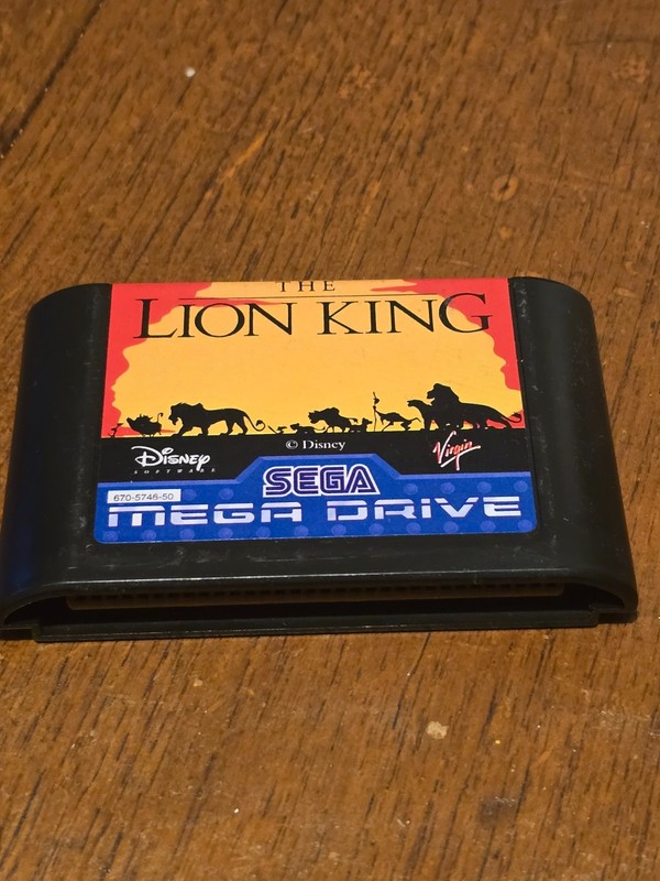 Sega Mega Drive the Lion King Game (Cartridge Only)PAL UK