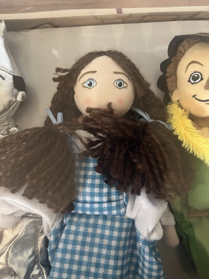 Juego de 4 marionetas de mano FAO Schwarz Wizard of oz en caja nunca abiertas. Regalo de vacaciones Foto 3 de 4