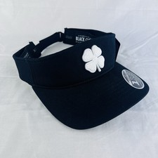 Black Clover Golf Premier Visor 2 Live Lucky One Ten Flex Fit Adjustable Outdoor