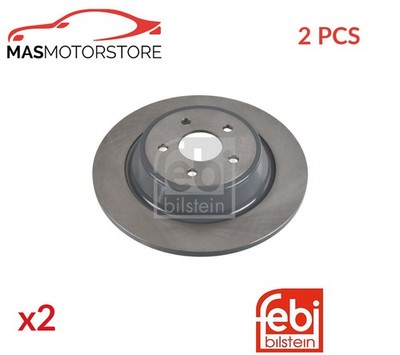 BREMSSCHEIBEN SATZ PAAR FEBI BILSTEIN 107729 2PCS P FÜR FORD KUGA II,MONDEO V