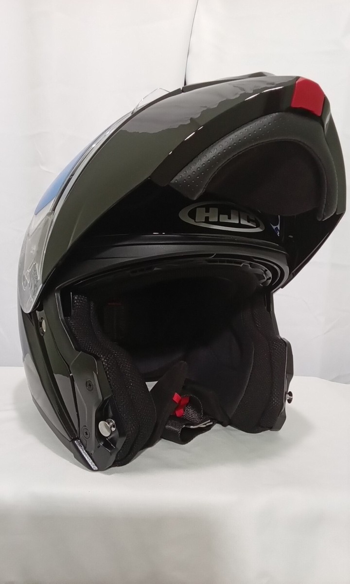 HJC i10 PLUS Strix Natural Motorcycle Helmet, DOT Approved (MC5SF