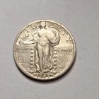 Standing Liberty Quarter 1927 Silver 25C US Coin Circulated Uncertified
