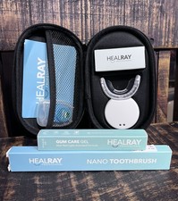 HealRay Professional Mouth Red Light Therapy System  Nano Toothbrush  Gum Care