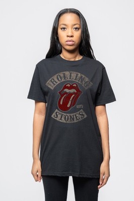 The Rolling Stones T Shirt Tour 1978 Band Logo Nue offiziell Unisex Schwarz Size
