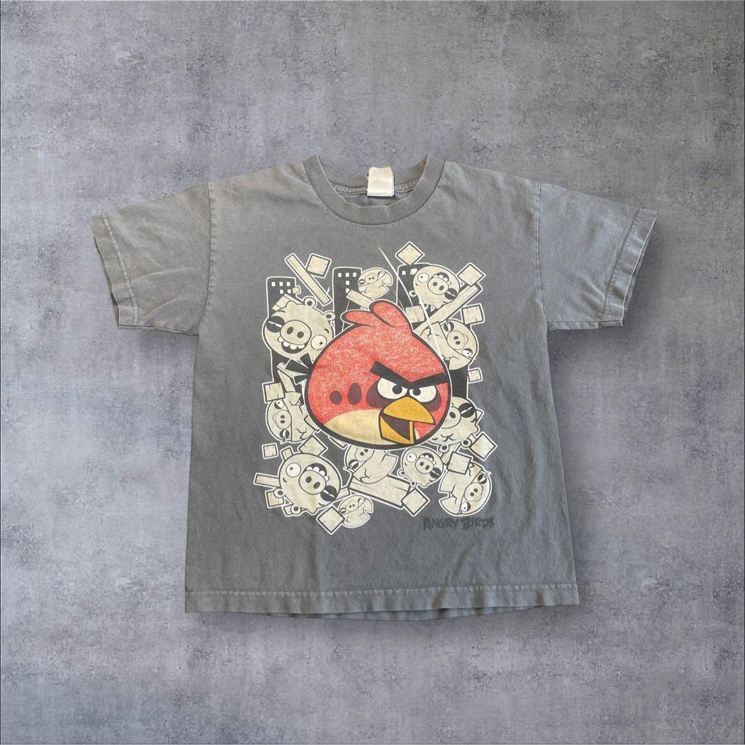 Angry Birds T-Shirt Y2K Pichi T American Old Clothes Women Rare Band Animation M