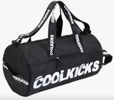 COOLKICKS Small Duffel Bag - Black/White