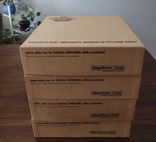 Two Vintage Kodak Carousel 80 Slide Trays with Original Box-2 Sets available