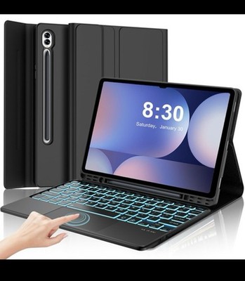Keyboard Case for Samsung Galaxy Tab S10 Plus/S9Fe plus 12.4'', Multi-Touch Track
