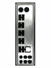 OEM I/O Shield For MSI P55M-GD41  P55-SD50 Motherboard Backplate IO