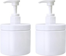 500ml Pump Bottle Dispenser White Plastic Pump Bottles