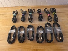 Lot Of 12 Dell 6ft USB 3.0 A Male to B Male Data Cable New And Used
