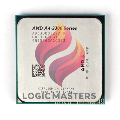 AMD A4-Series A4-3300 PROCESSOR 2.5GHZ/1M (AD3300OJZ22HX) Socket FM1 CPU