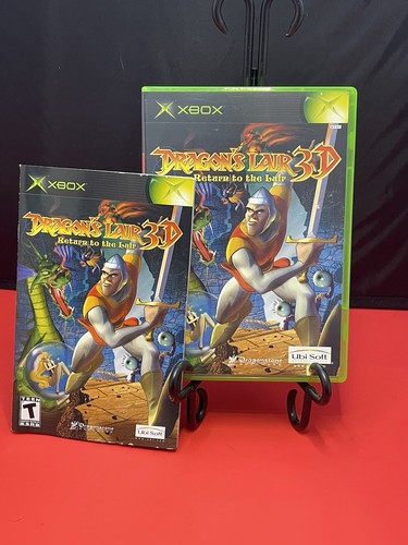 Dragon's Lair 3D: Return to the Lair (Microsoft Xbox, 2002) - Used With Manual