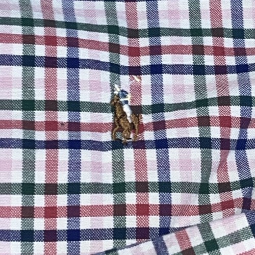 Polo Ralph Lauren Men’s XL Colorful Pink Plaid Long Sleeve Button Collar Shirt - Picture 4 of 11