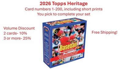 2026 Heritage- You Pick- Volume Discount 1-200