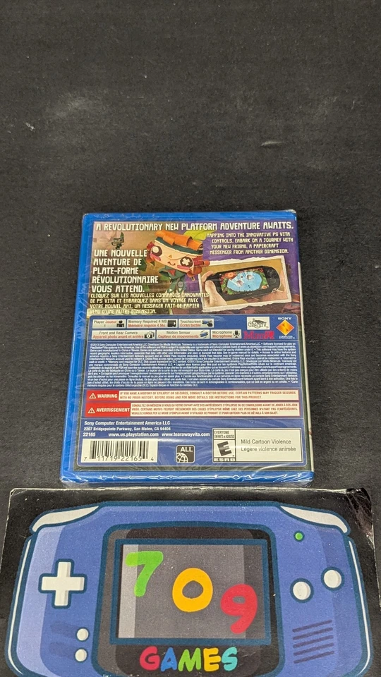 SELLADO Tearaway (Sony PlayStation Vita, 2013) PS NUEVO Foto 2 de 2