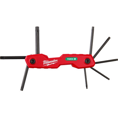 Milwaukee 48-22-2184 8-Key Folding Hex Key Set Torx