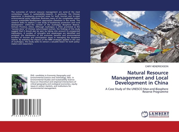 Natural Resource Management And Local Development In China Cary Hendrickson-image