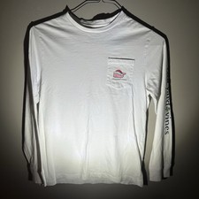 Kids Vineyard Vines Christmas Whale Long sleeve Size Large