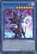 Magician of Chaos (Blue) - LDS3-EN089 - Ultra Rare - 1st Edition Near Mint Yugio