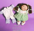 Vintage Cabbage Patch Kid HM 3 Brown Hair with Jog Set