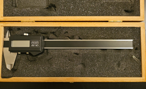 Preisser Digi‑Met PLUS 6" Digital Caliper – Model No. 18314 - Orig. wooden box