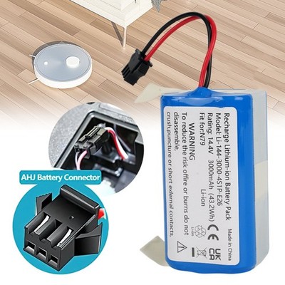 Akku für Eufy RoboVac G30 Edge G10 Hybrid G30 G20 G15 G20 Hybrid 3000mAh 14,4V