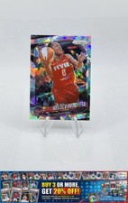 2025 Panini Prizm WNBA Kelsey Mitchell #35 Silver Ice Prizms Indiana Fever