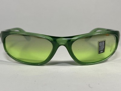 Killer Loop Zenit 629 Green Wrap Sunglasses NOS Vintage Y2K