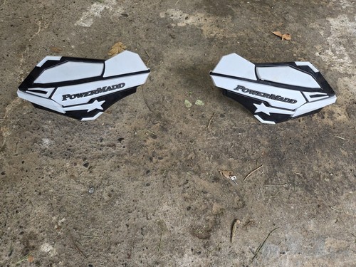 Powermadd Sentinel Handguards White/Black From 06 Yamaha YFZ 450