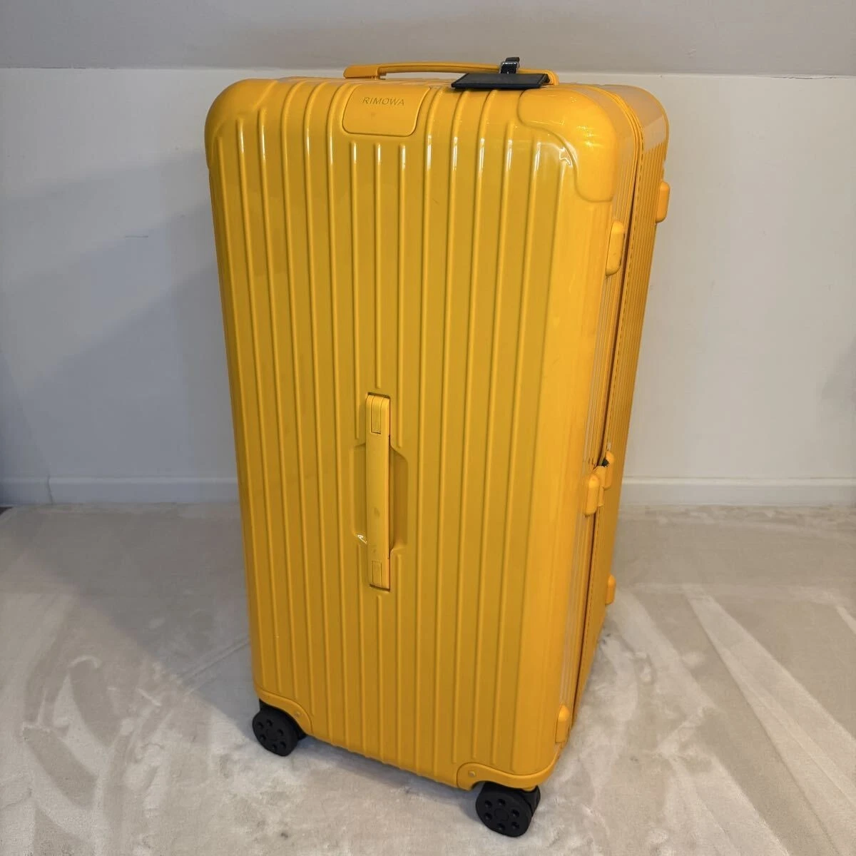 Rimowa Essential Trunk Plus 101L Mango Yellow 4-wheels Carry Case