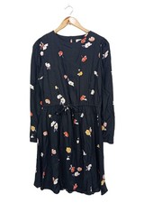 ARMEDANGELS Langarmkleid Damen Kleid Gr. DE 36 schwarz Casual-Look