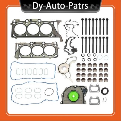 Cylinder Head Gasket Bolts Set For 2016-2024 Jeep Chrysler Dodge Ram 1500 3.6L