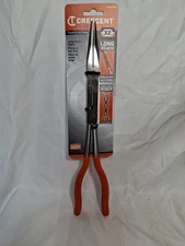 Crescent 13" Double Jointed Long Nose Pliers PSX200C-06, Straight Head.
