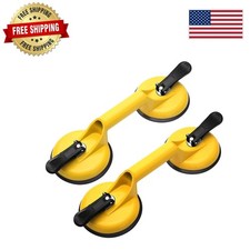 Aluminum Alloy Suction Cups - 200 lbs Capacity for Glass and Tile Lifting