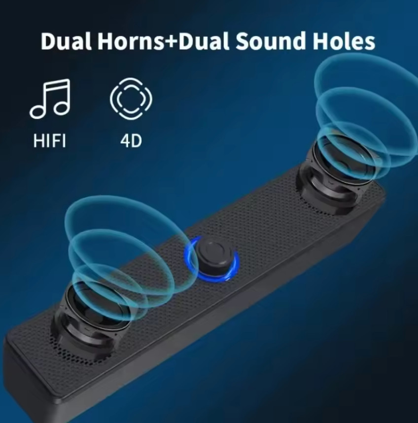 barre de son bluetooth – vue détaillée