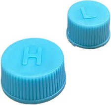 A/C Valve Core Caps, Leakproof Air Conditioning System Seal Kit, Ai Size: 2PCS
