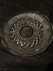 Vintage Anchor Hocking Wexford Crystal 11" Divided Dish 5 Section Relish Serving