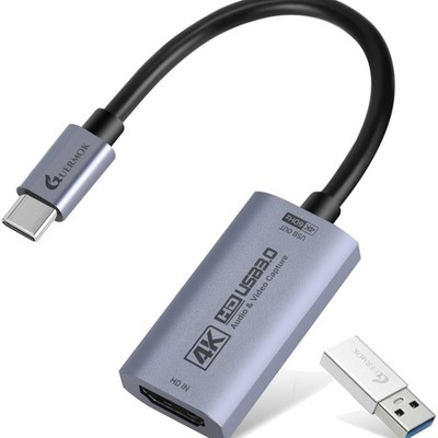 HDMI Video Capture Card 4K@60FPS USB 3.0 für Streaming und Recording