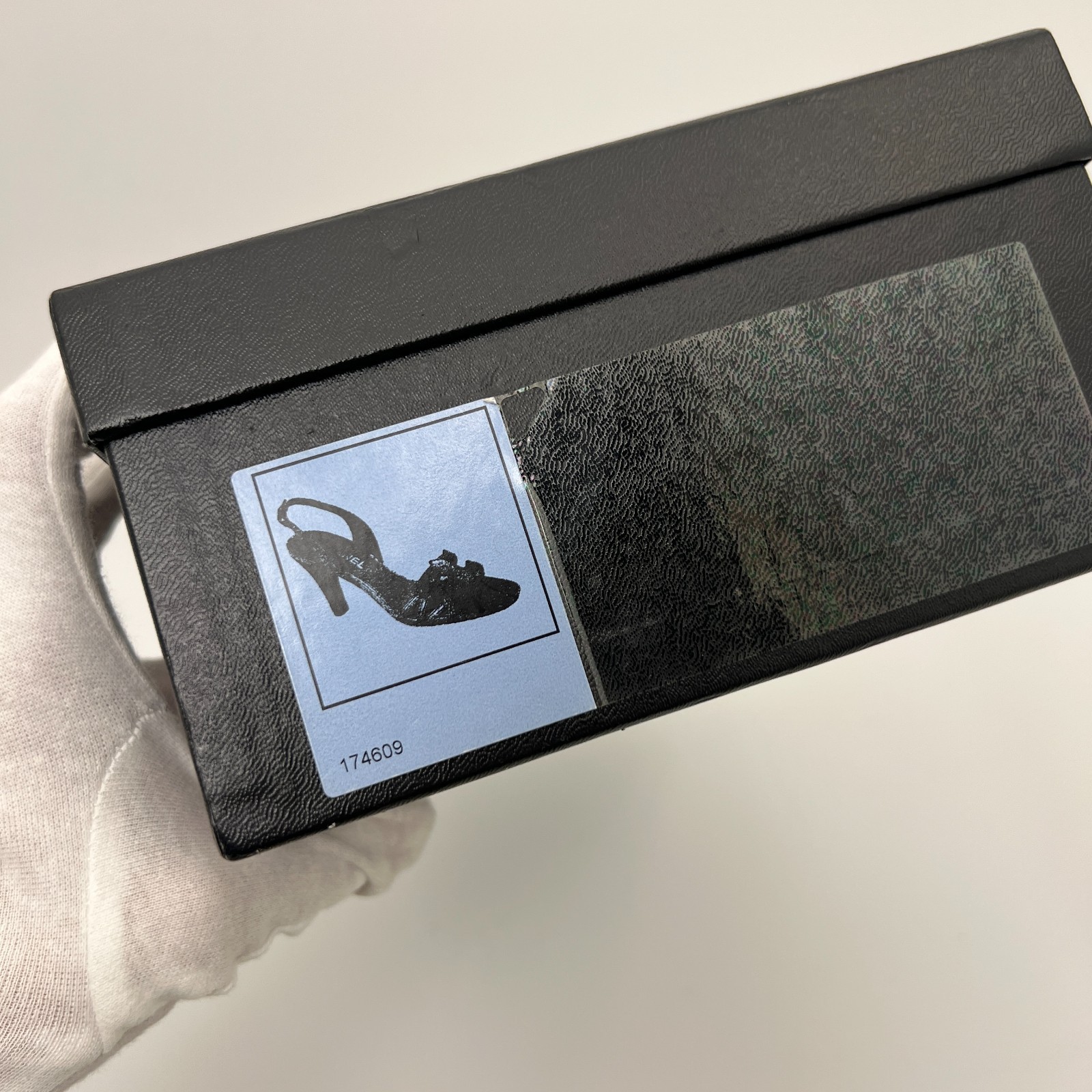 Chanel |Authentic Gold Metallic Snake Leather CC … - image 10