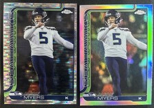 2025 Topps Chrome Jason Myers Pulsar Refractor Plus  Refractor