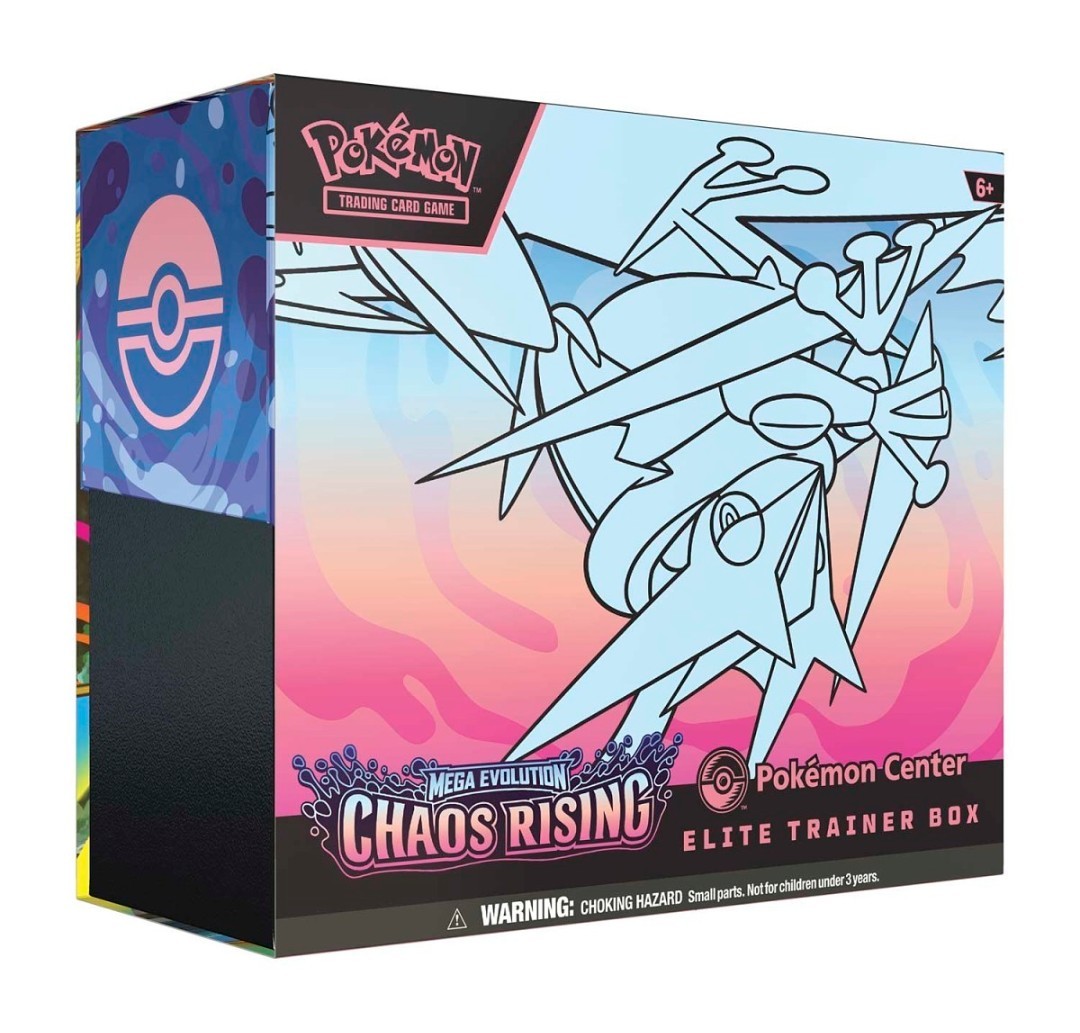 Chaos Rising Pokemon Center ETB Elite Trainer Box (READ