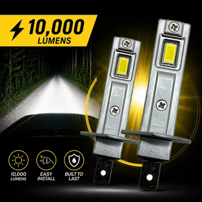 LiteSync H1 LED Scheinwerfer Lampen 10000lm Für Renault Captur 2013- 2 Stück - Bild 1 von 4