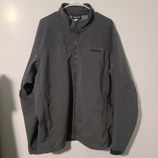 Patagonia Softsbell Grey Jacket Mens 2XL Polartec