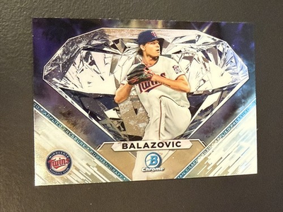 #ad #ad 2020 Bowman Draft Jordan Balazovic Applied Pressure #AP JB Twins $0.99