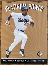 Raul Mondesi 1995 Upper Deck SP Platinum Power Die Cut Card #PP5 MLB Free Ship