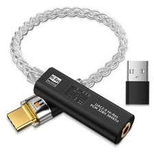 USB C to 3.5Mm Audio Adapter Equipped with Dual DAC Chip CX31993 MAX97220, Audio