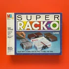 Super Rack-O Game • Milton Bradley • Double Racks & Cards • Complete • Vintage