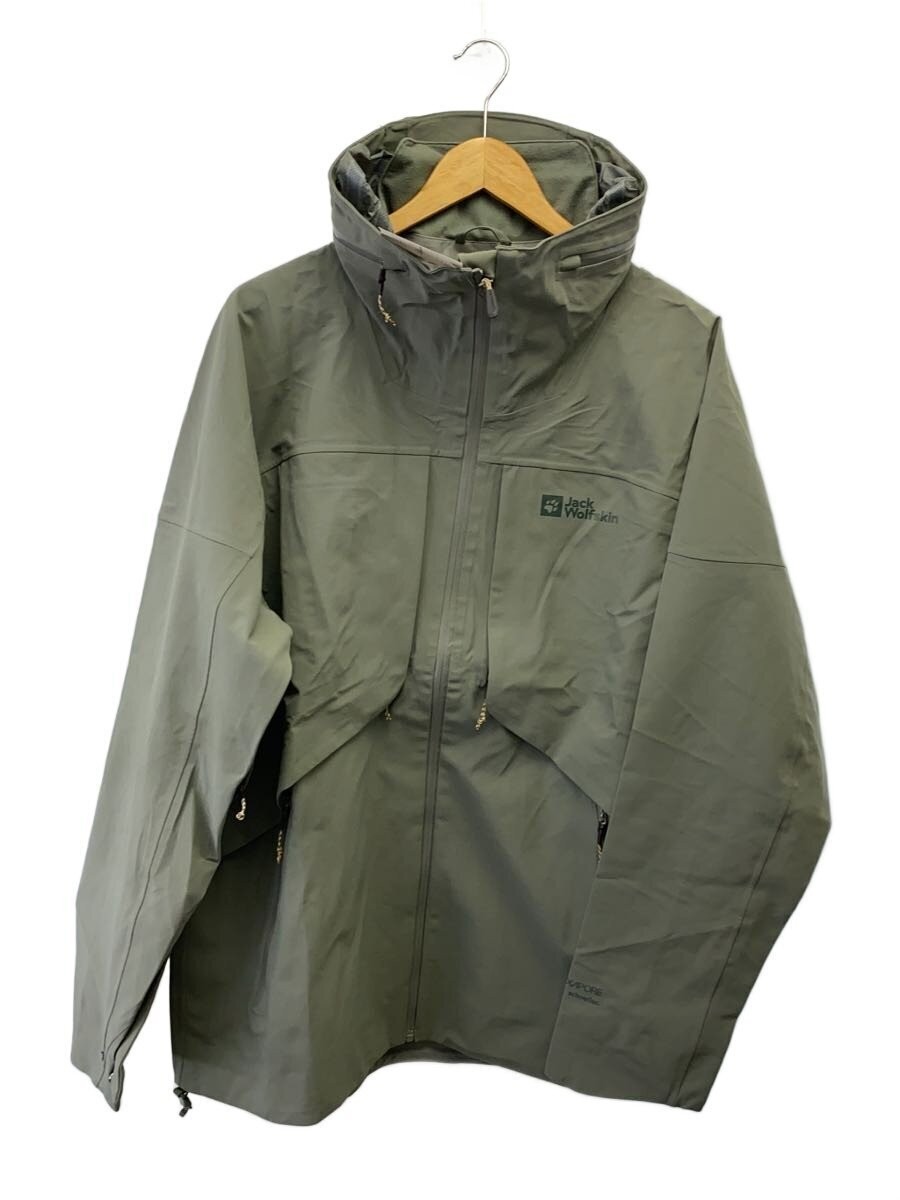 Jack Wolfskin Mountain Parka/Xxl/Nylon/Khk/1115821